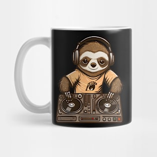 Sloth Dj Mug